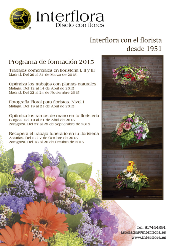 Formación floral para profesionales floristas