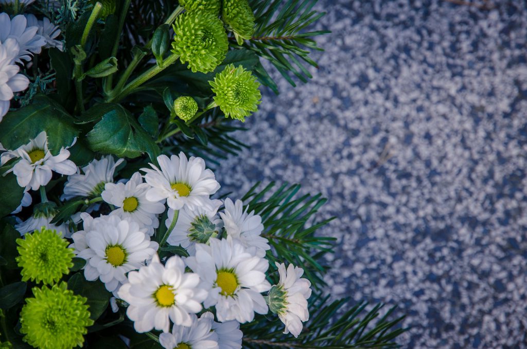 Flores para el Día de los Santos