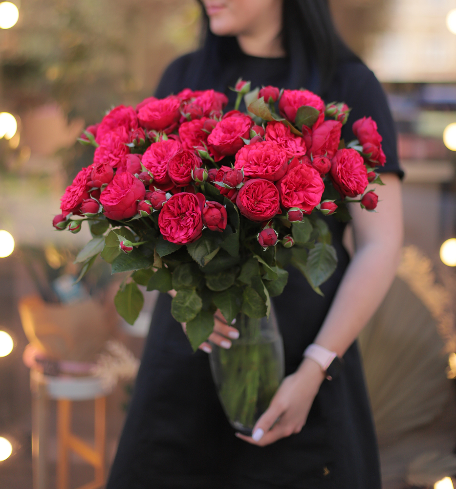 Ramo de rosas naturales