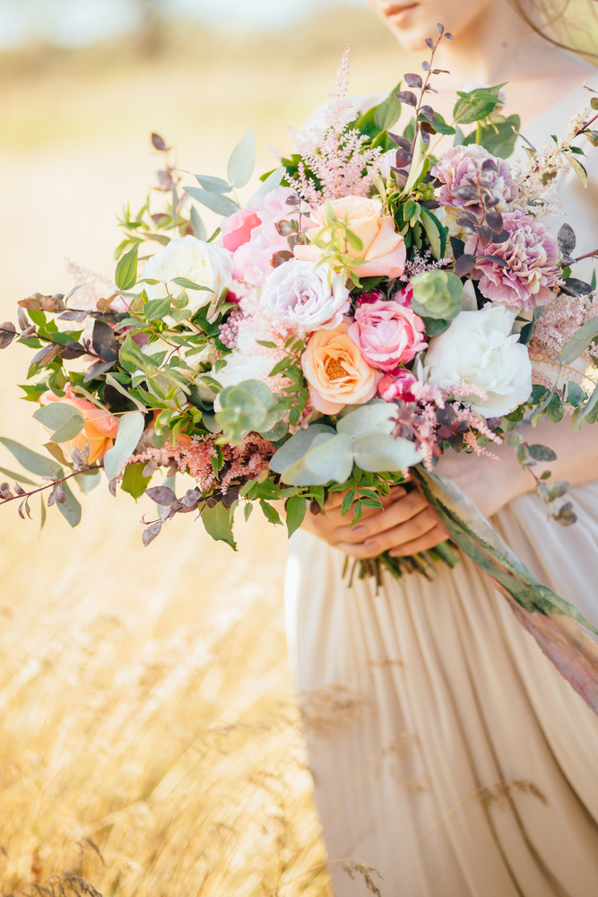 Ramo de flores para boda