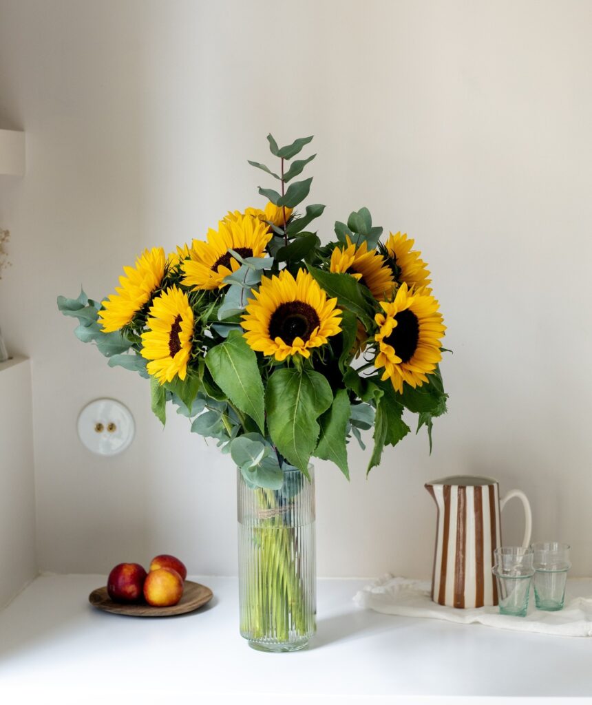 Ramo de girasoles