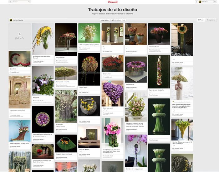 Arte floral interflora