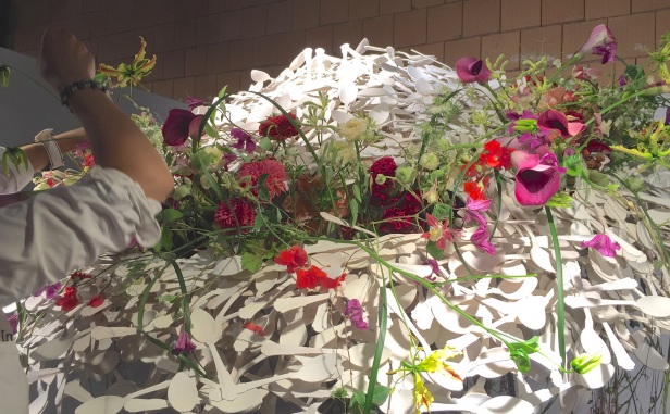 copa de arte floral