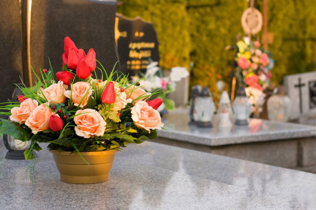 flores cementerio