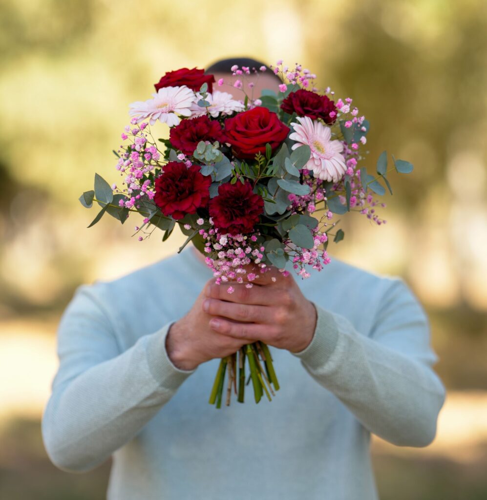 Flores hombre San Valentín