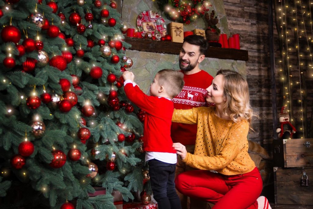 Decoración del árbol de Navidad