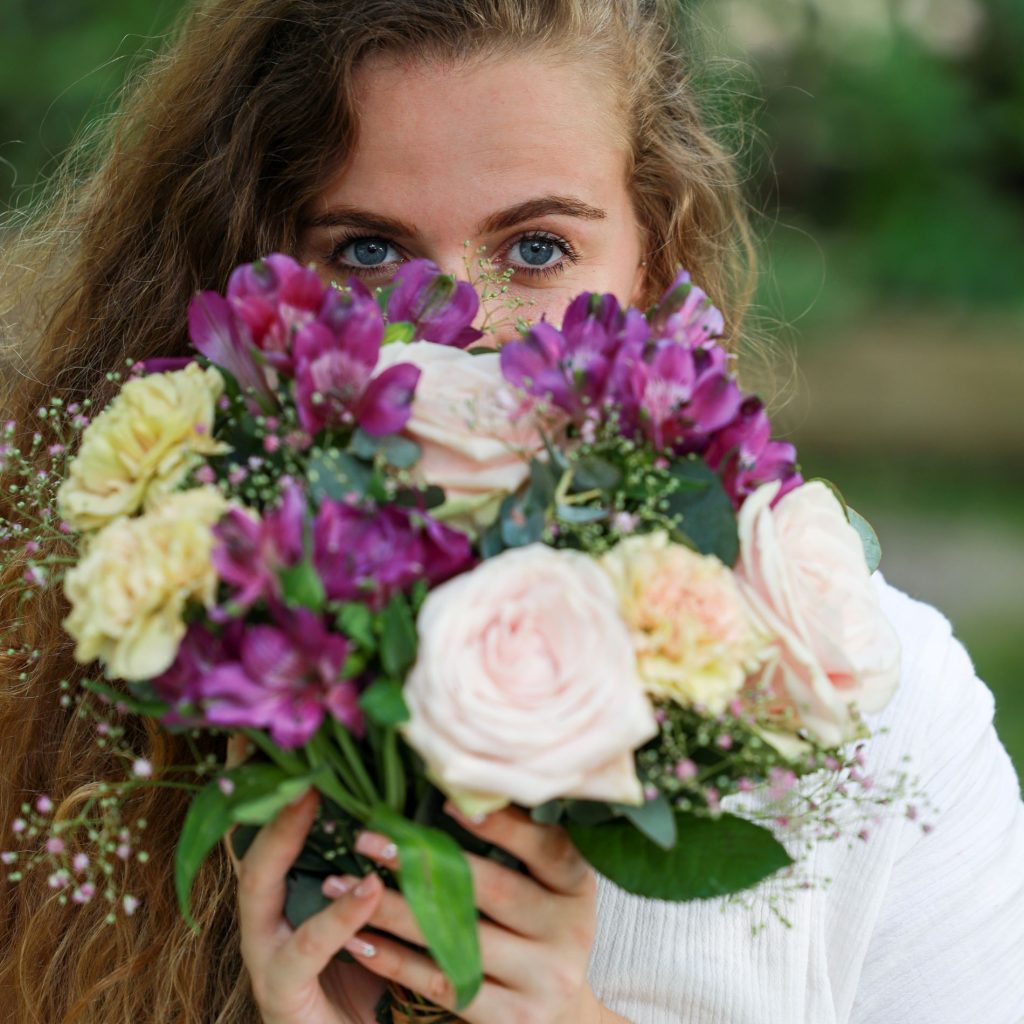 Qué regalar nueva madre: flores