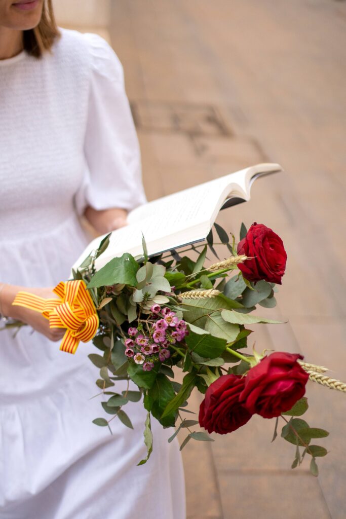 mujer sant jordi