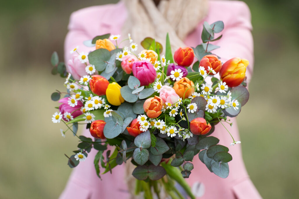 ramo tulipanes