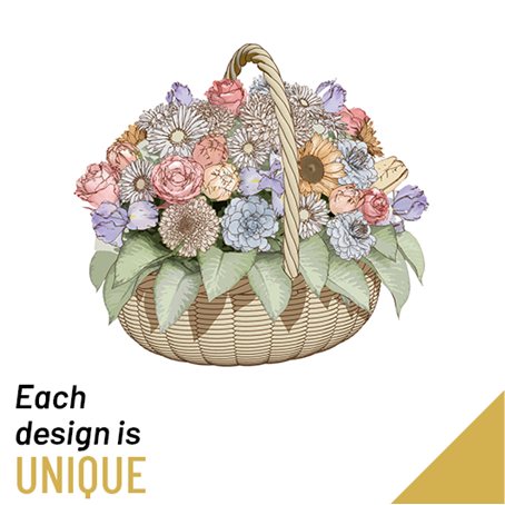 Basket Arrangement of Flowers