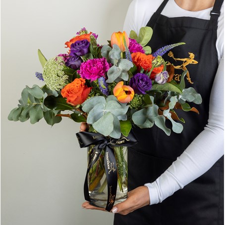 Bright Florist Choice Vase