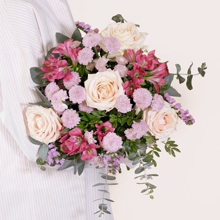 Notes of you -  Sweet bouquet in pink tones