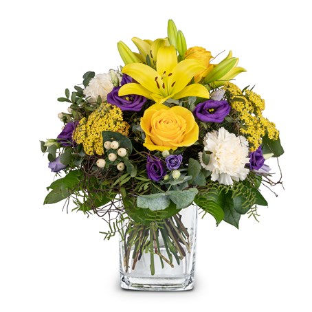 Summer Sunshine with Lilies
