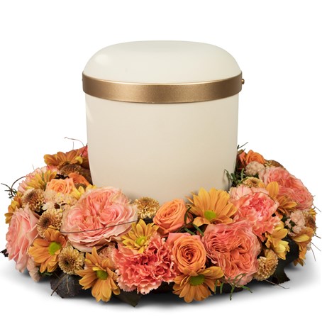 Eternal Memory-wreath for an urn, for the cemetery