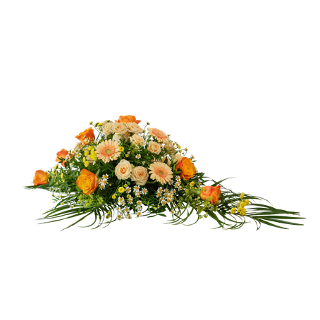 Funeral Spray with ribbon 250343