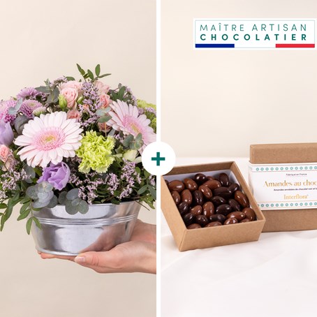 Zeste tendre et chocolats - Pastel bloom and chocolates
