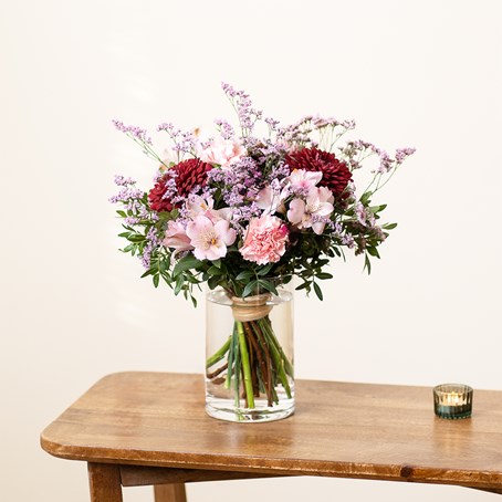 Douceur printaniere - Pink seasonal bouquet