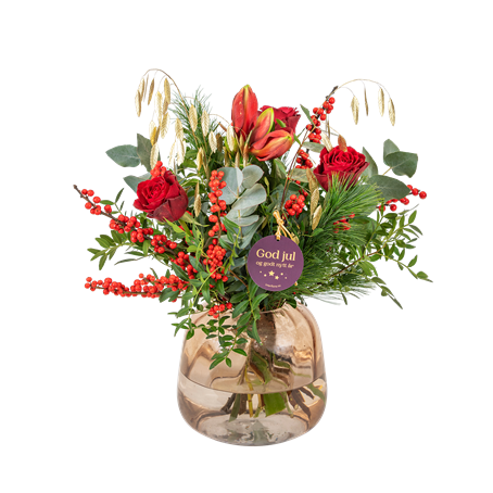 Classic Christmasbouquet Red Small 240501