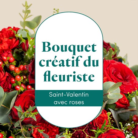 Florist bouquet with roses