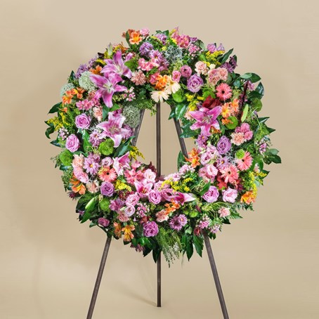 Multicolor Classic Wreath