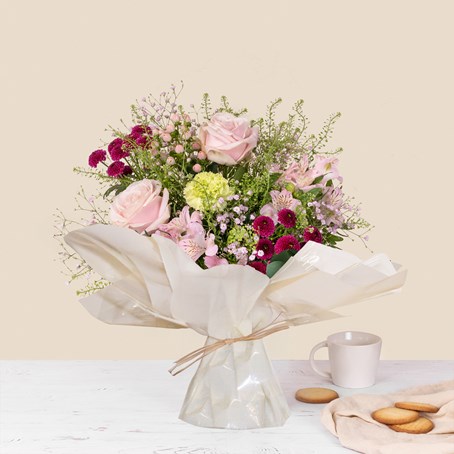 A touch of tenderness and water bubble