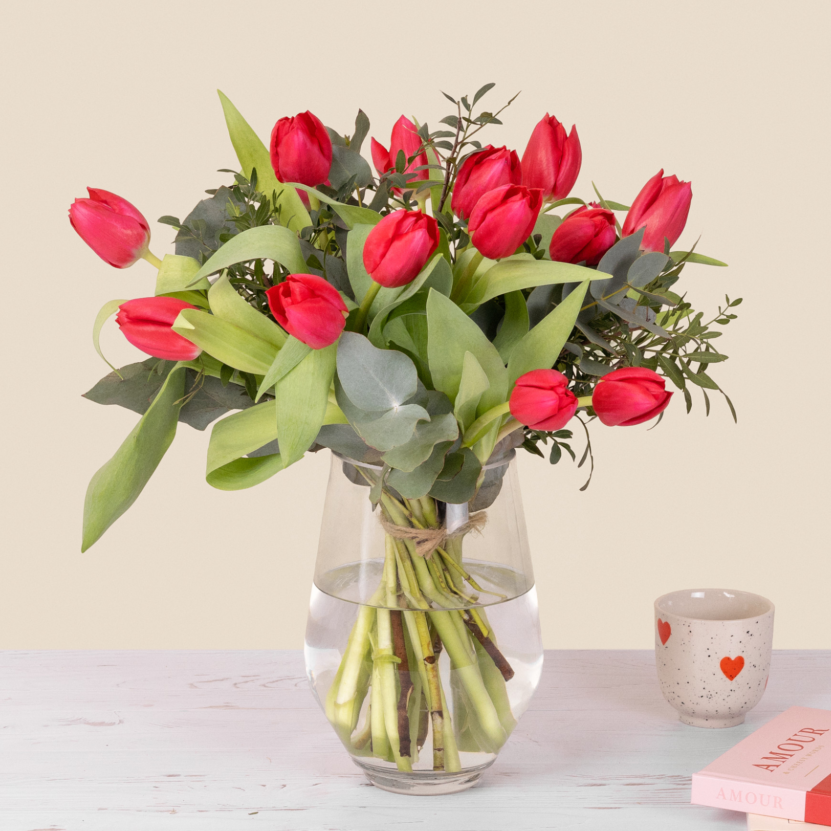 Ramo de Tulipanes Rojos