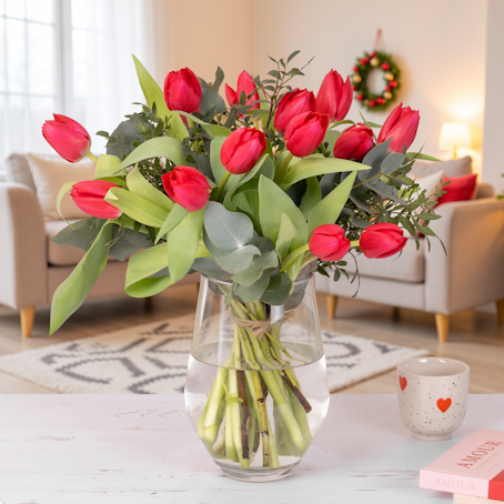 Ramo de Tulipanes Rojos