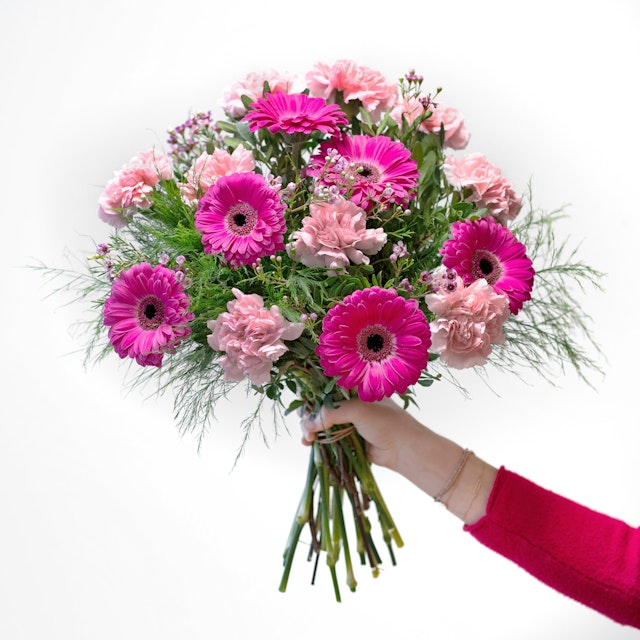 Ramo de Gerberas y claveles