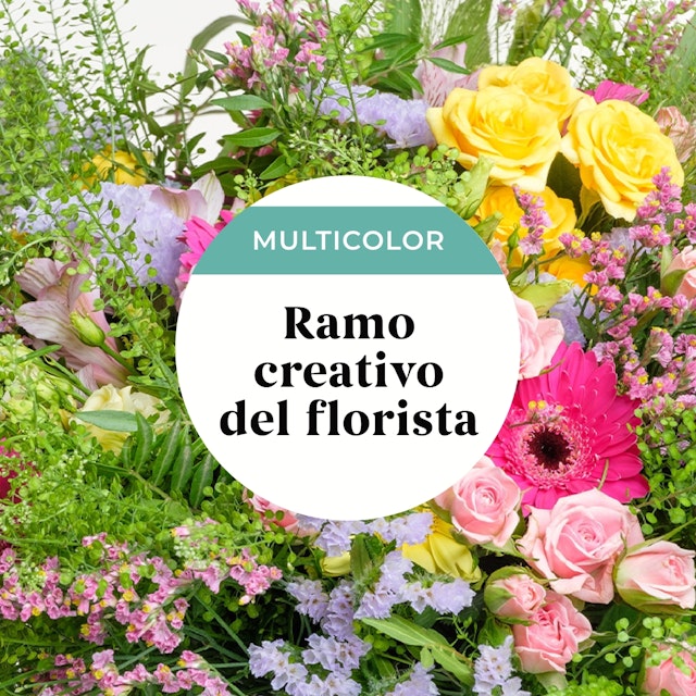 Ramo del florista multicolor