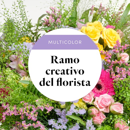 Ramo del florista multicolor