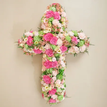 Cruz Funeraria Multicolor