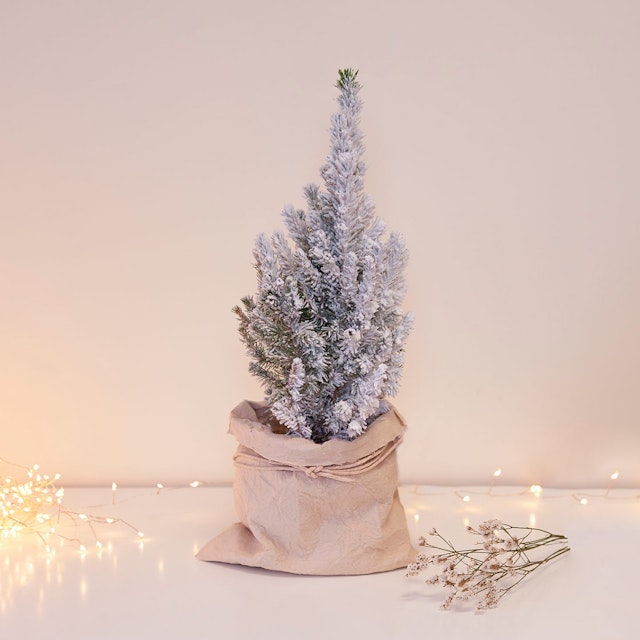 Árbol de Navidad Nevado