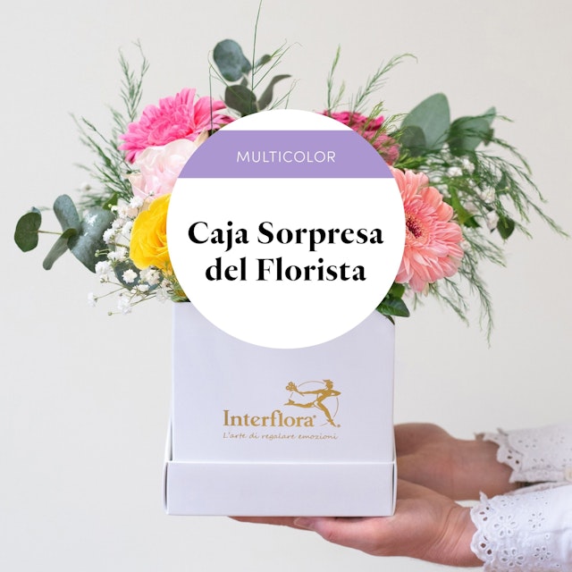 Caja sorpresa del florista