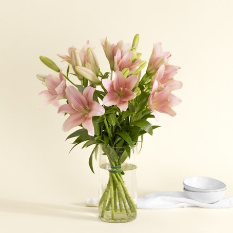 Ramo de Liliums Rosas