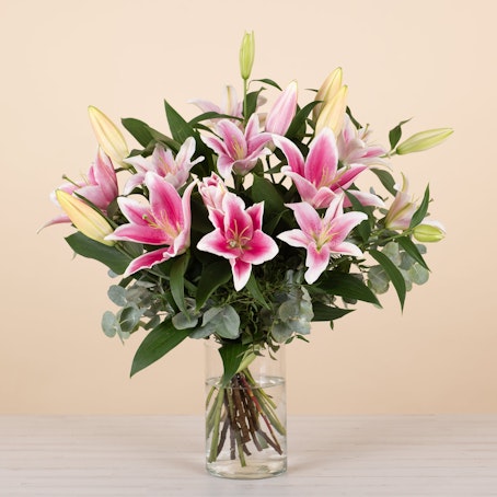 Ramo de Liliums Rosas