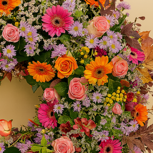 Corona del Florista Multicolor Premium