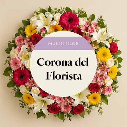 Corona del Florista Multicolor