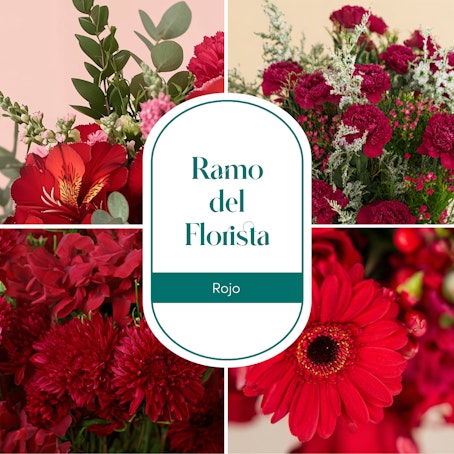 Ramo del Florista rojo
