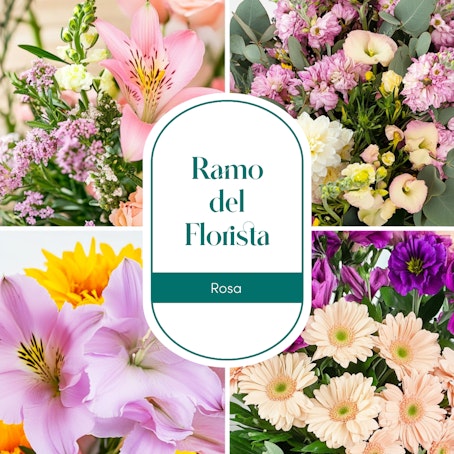 Ramo del Florista rosa