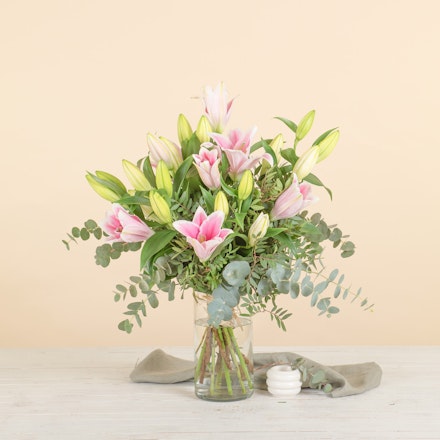 Liliums Blancos y Rosas