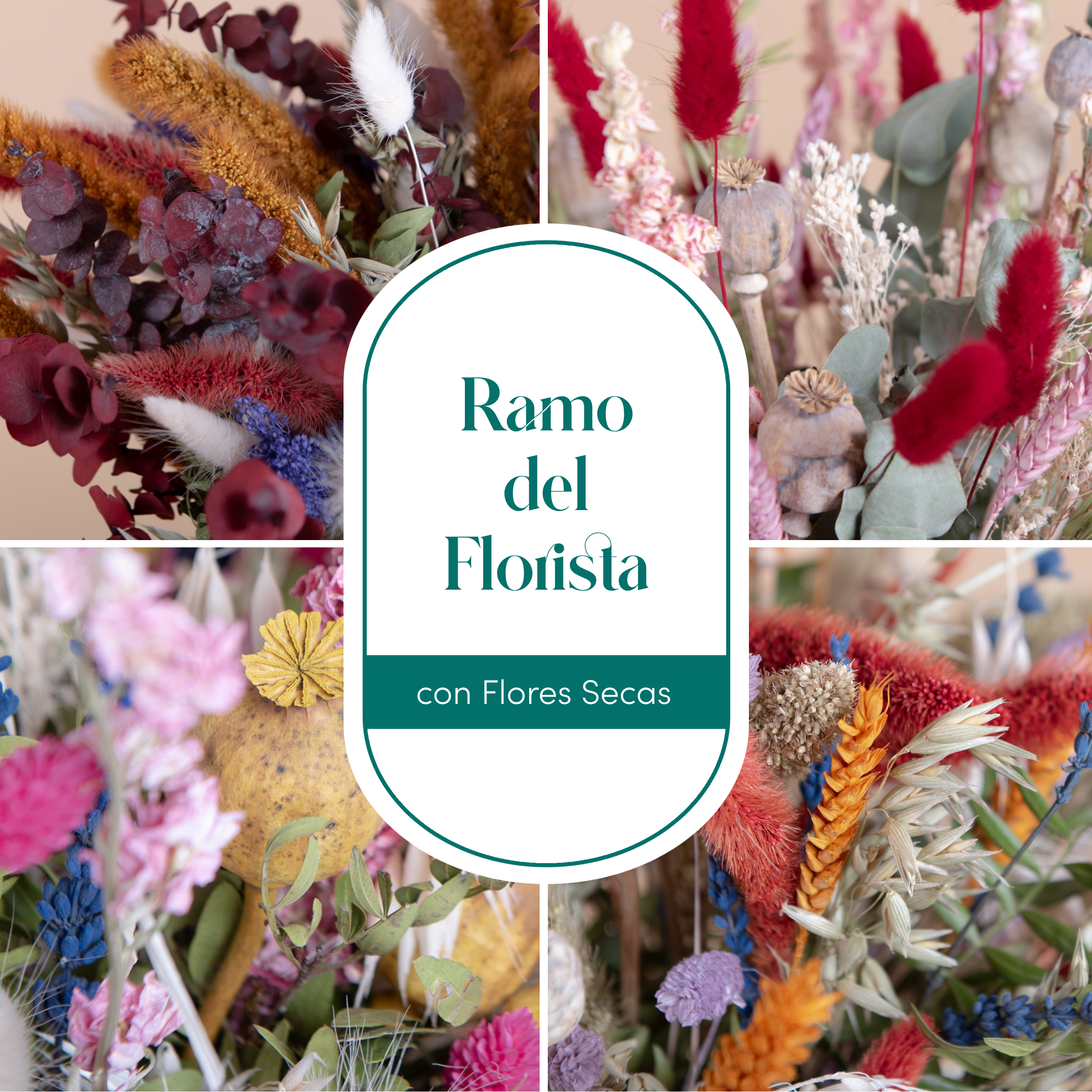 Ramo con flores secas