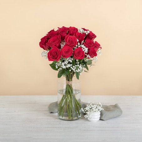 Ramo de rosas rojas