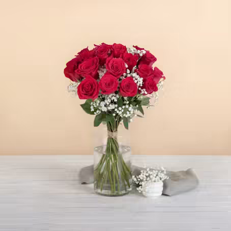 Ramo de rosas rojas
