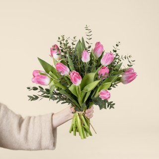 Ramo de Tulipanes Rosas