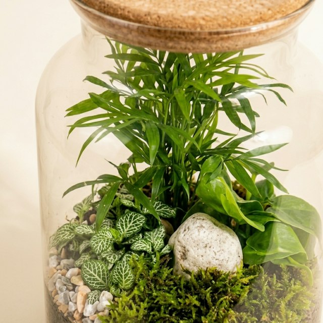 Terrario Chamaedorea
