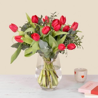 Ramo de Tulipanes Rojos