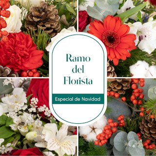 Ramo creativo de Navidad